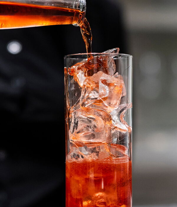 Exklusive Bar Premium Spirituosen gehobenes Restaurant