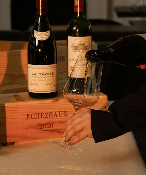 Spitzenrestaurant Weinauswahl