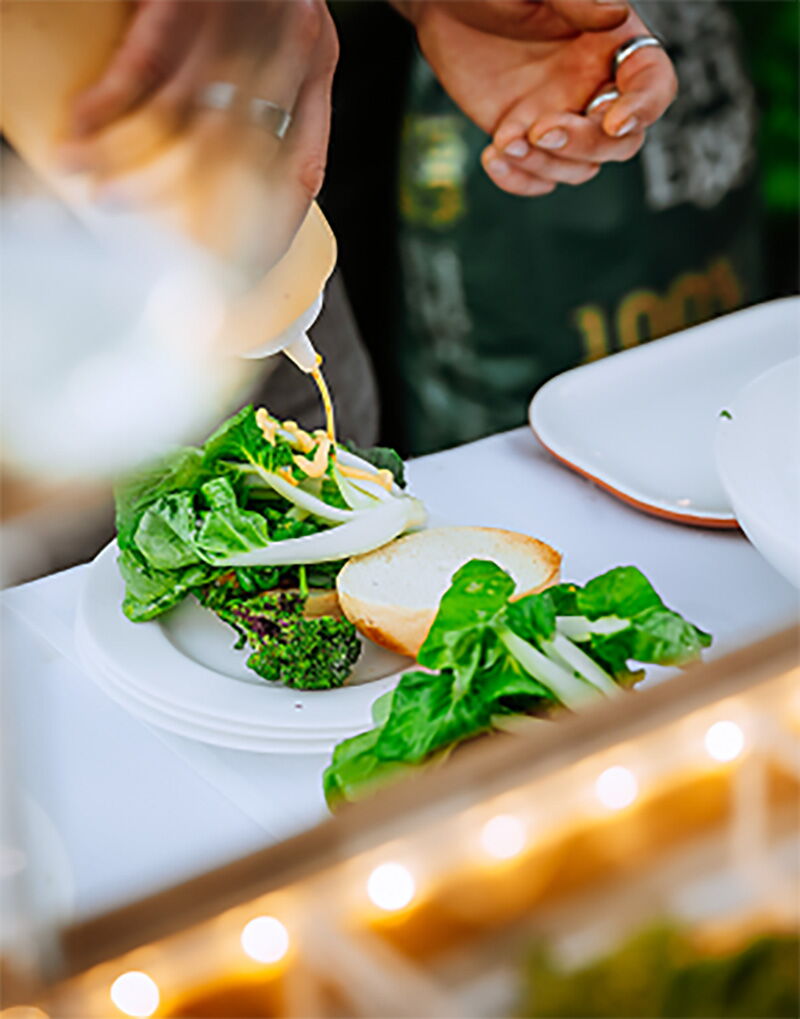 Gourmet Vorspeise im Sternerestaurant Stuttgart